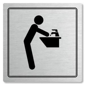 Piktogram Umývárna muži